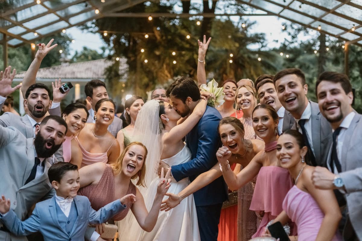 Noivas se divertindo no pré-casamento